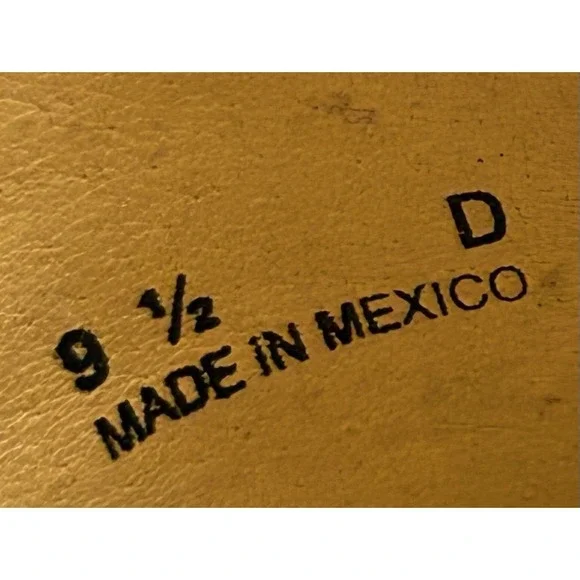 Anderson Bean Horsepower Seas the Day HP1823 Square Toe COWBOY BOOTS 9.5 D Fish - Picture 7 of 9